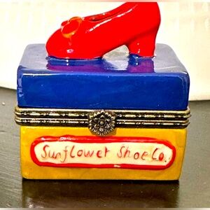 Ruby Red Slippers Trinket Box from “The Wizard of Oz”